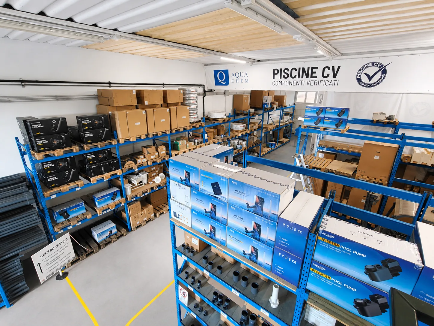 Stabilimento e polo logistico Aquachem